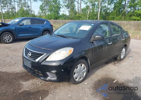2013 Nissan Versa 1.6 Sv из США, поврежденный, VIN 3N1CN7AP4DL862846